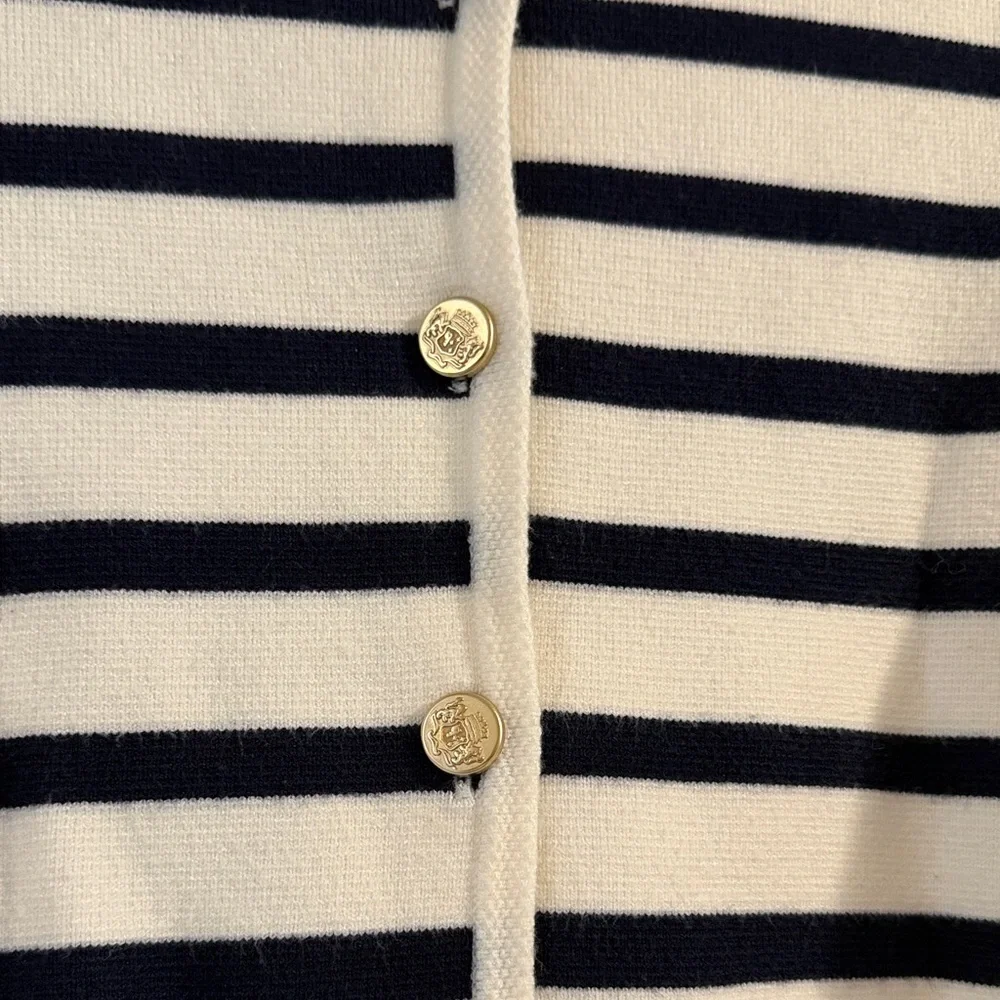 Abercrombie LuxeLoft Crew Sweater Jacket - Picture 4 of 9